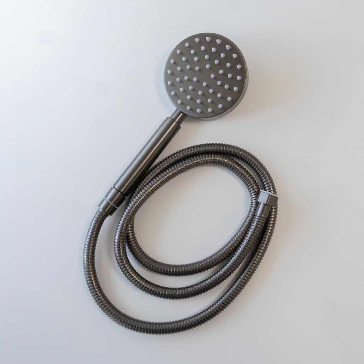 Saniclear Vision douchekop met slang verouderd ijzer - gunmetal