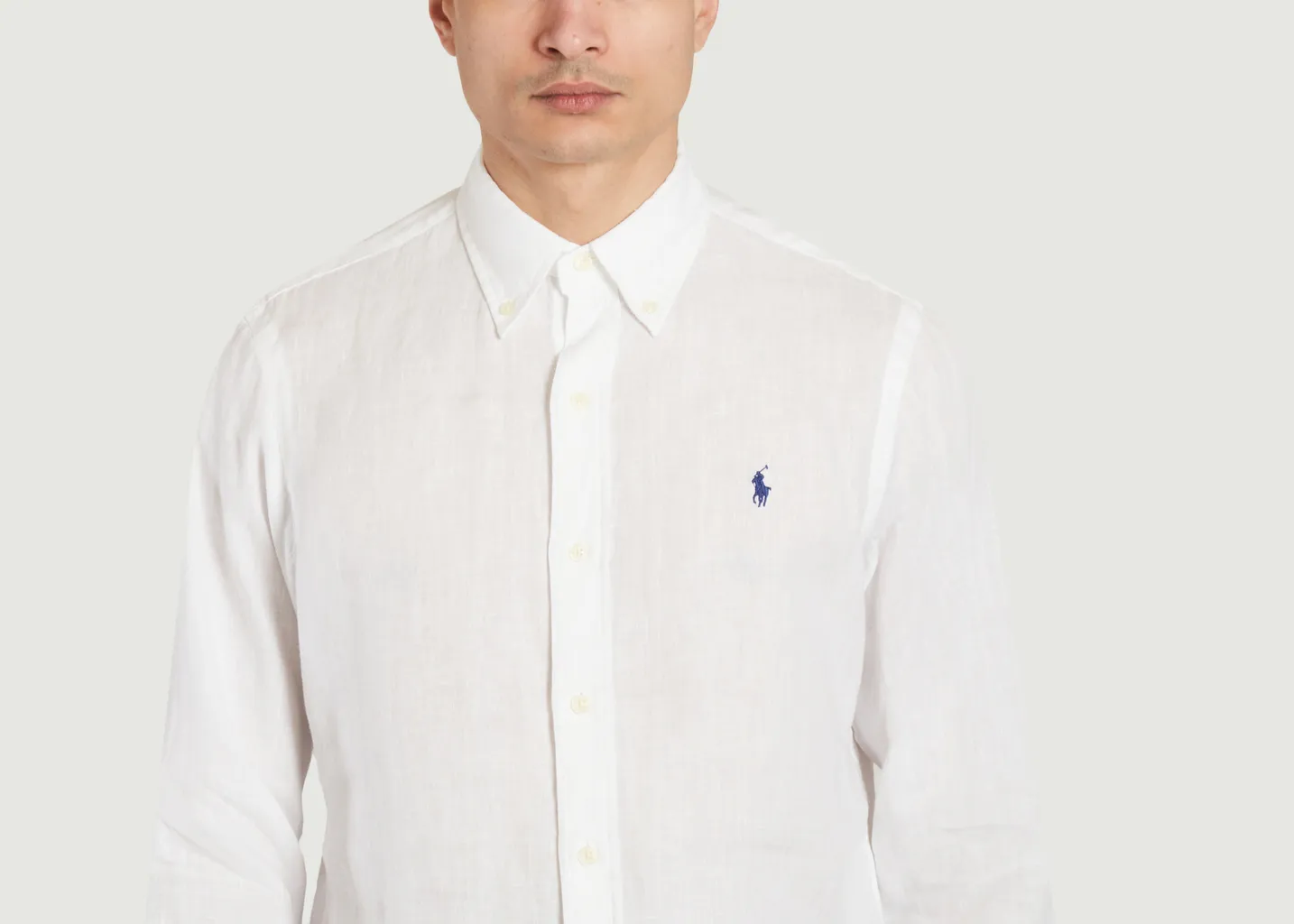 Chemise ajustée en coton Polo Ralph Lauren