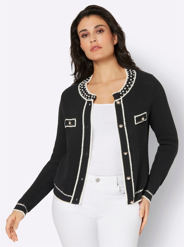 creation L Strickjacke