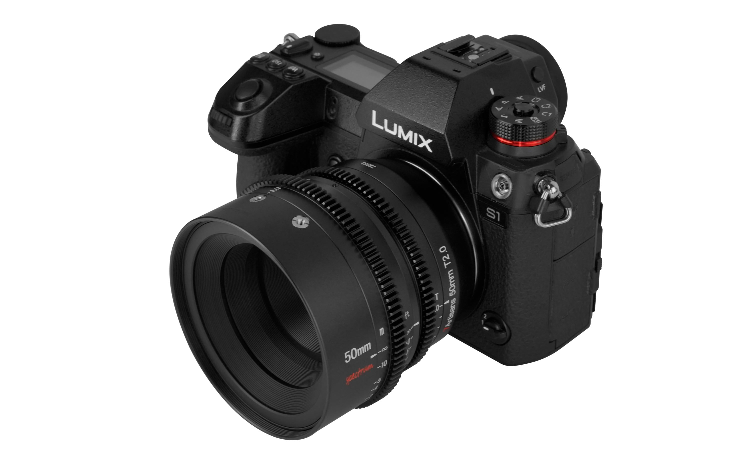 Festbrennweite 50mm T2.0 – L-Mount<br>Vollformat Filmobjektiv für spiegellose Kameras