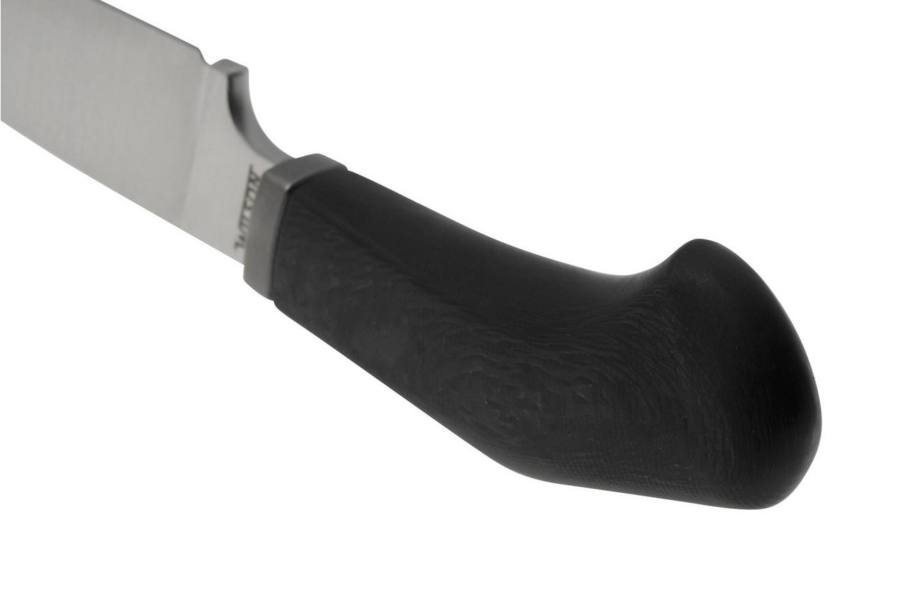 LionSteel Willy WL1-CF, M390 Droppoint Carbon Fiber, vaststaand mes