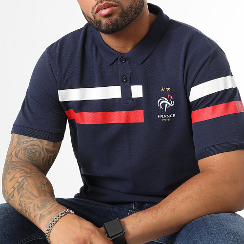 Polo Manches Courtes Bleu Marine