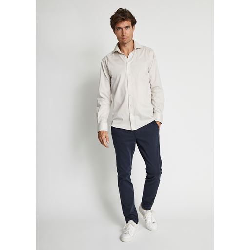 Bruun & Stengade Kurt Skjorte, Beige, 43