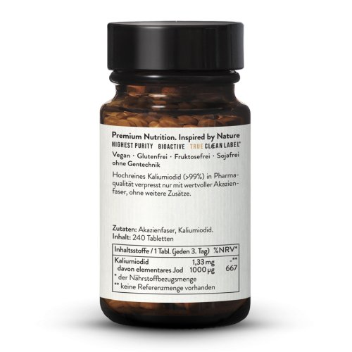 Sunday Natural Products  Jod 1000 µgMini-tabletten