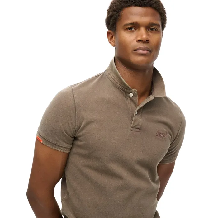 Superdry Vintage Destroyed Polo Heren