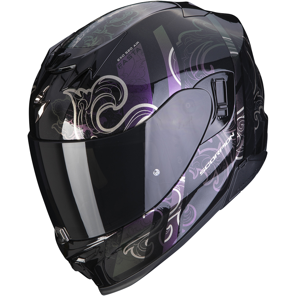 Scorpion - Casque Exo-520 Evo Air Fasta Noir / Violet
