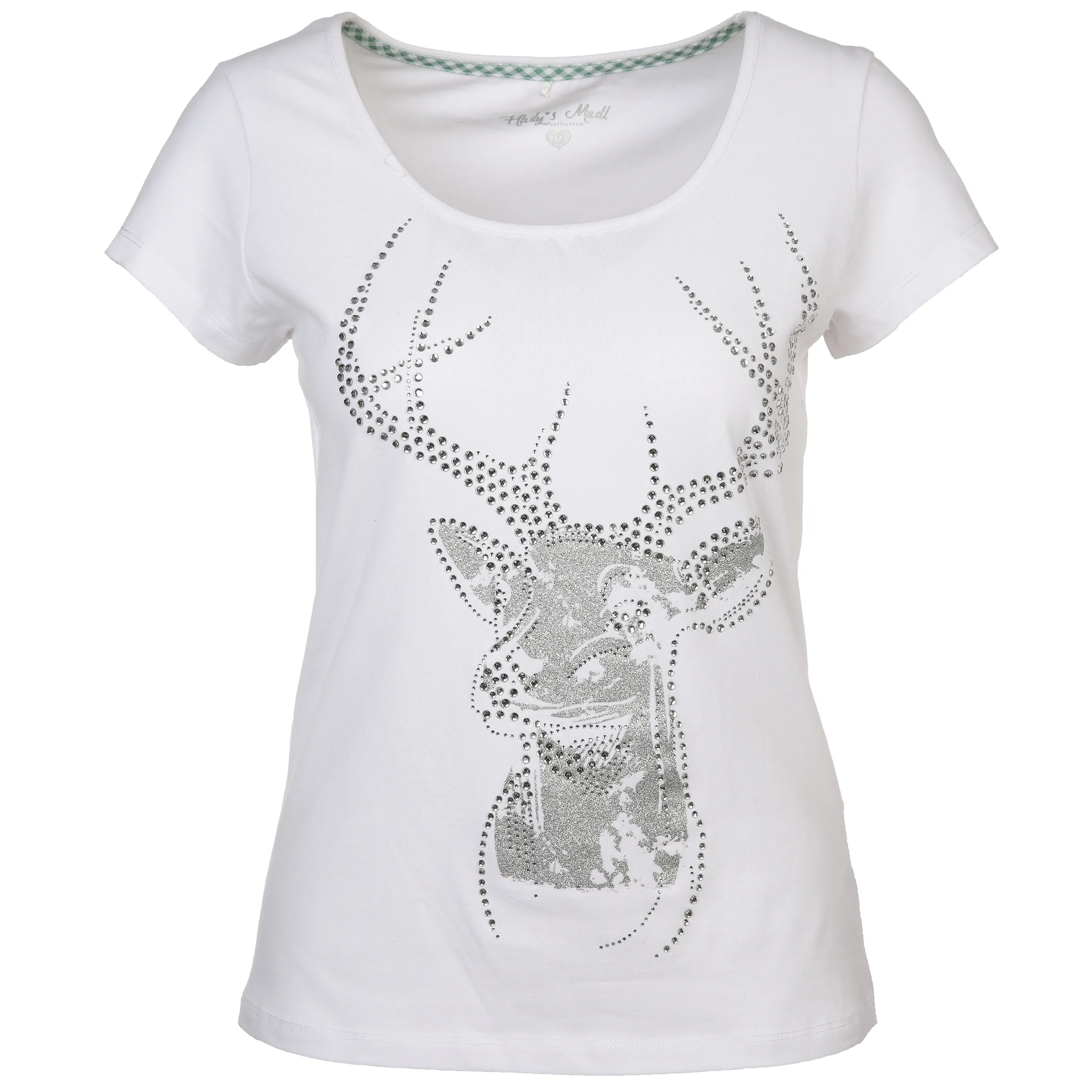 Hailys Trachtenshirt mit Ziersteinchen