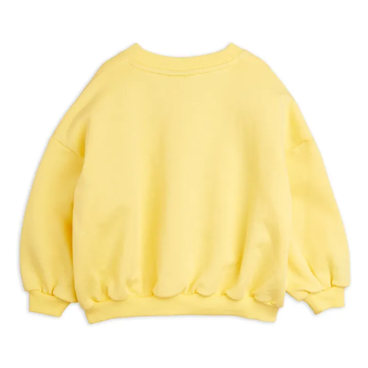 Mini Rodini Sweat Bodybuilder Coton Bio | Jaune
