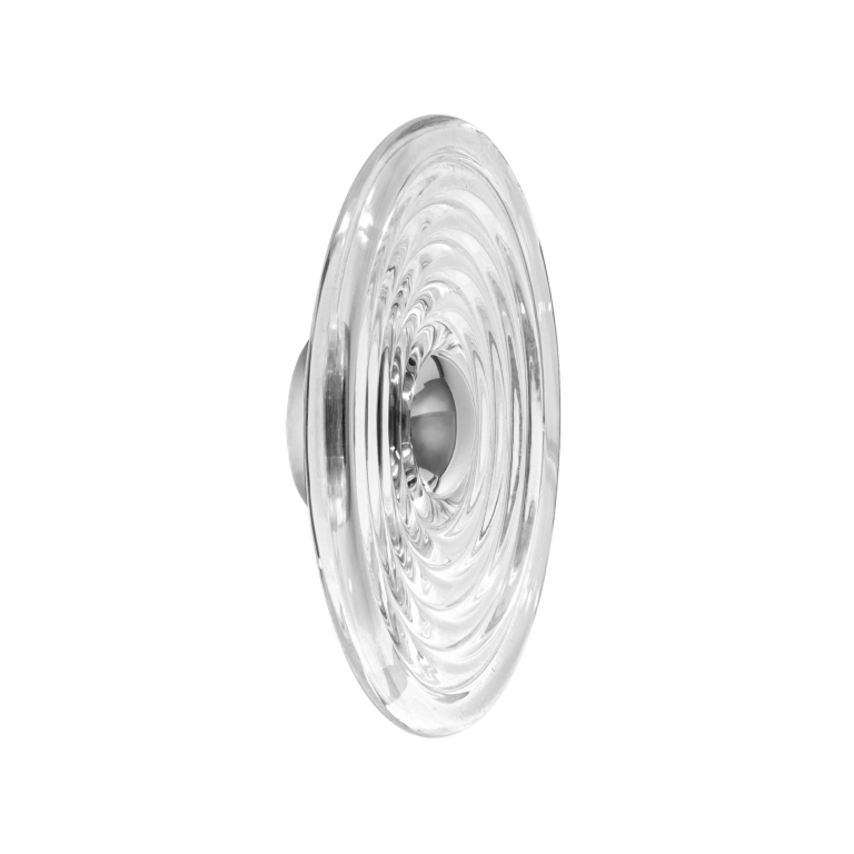 Tom Dixon Press wandlamp LED large Ø35 transparant
