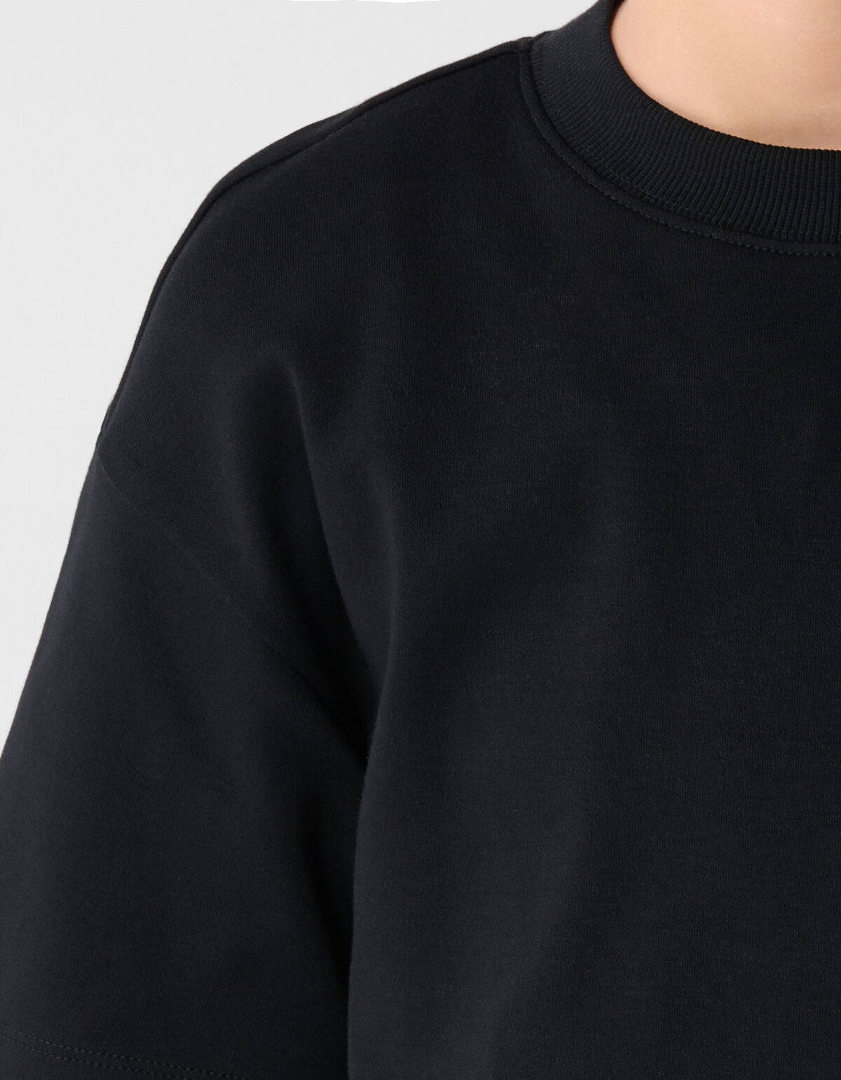 Basic T-shirt Zwart