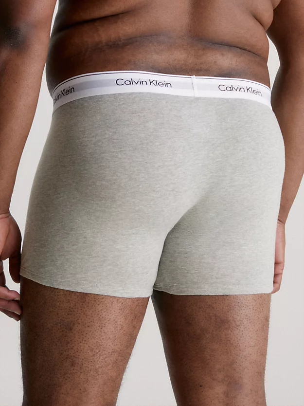 Pacote com 3 Cuecas Boxer Plus Size - Algodão Moderno