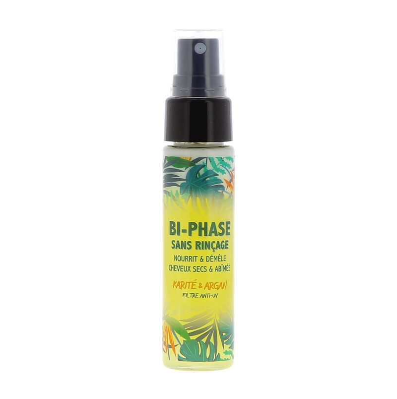 Démêlant bi-phase à l'argan et au karité 30ml