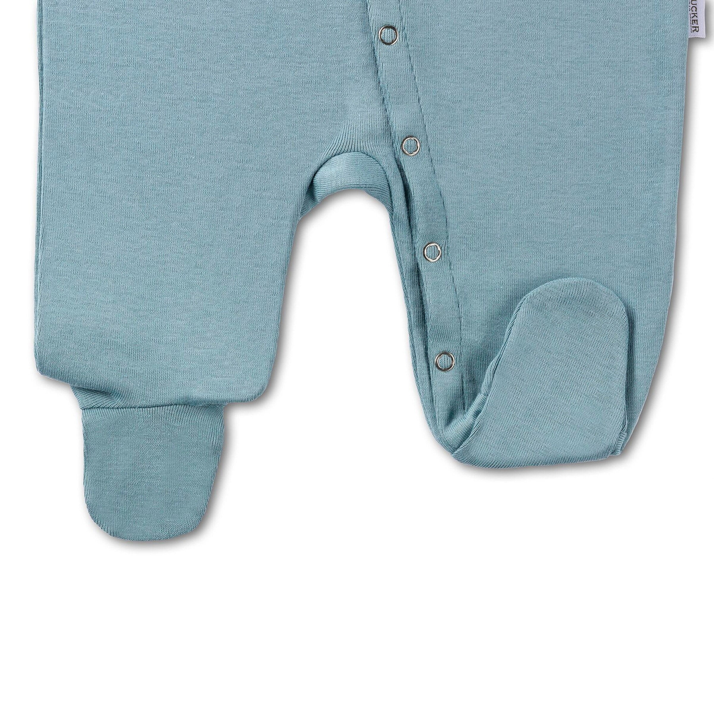 Hofbrucker Baby Schlafanzug Mina Taubenblau