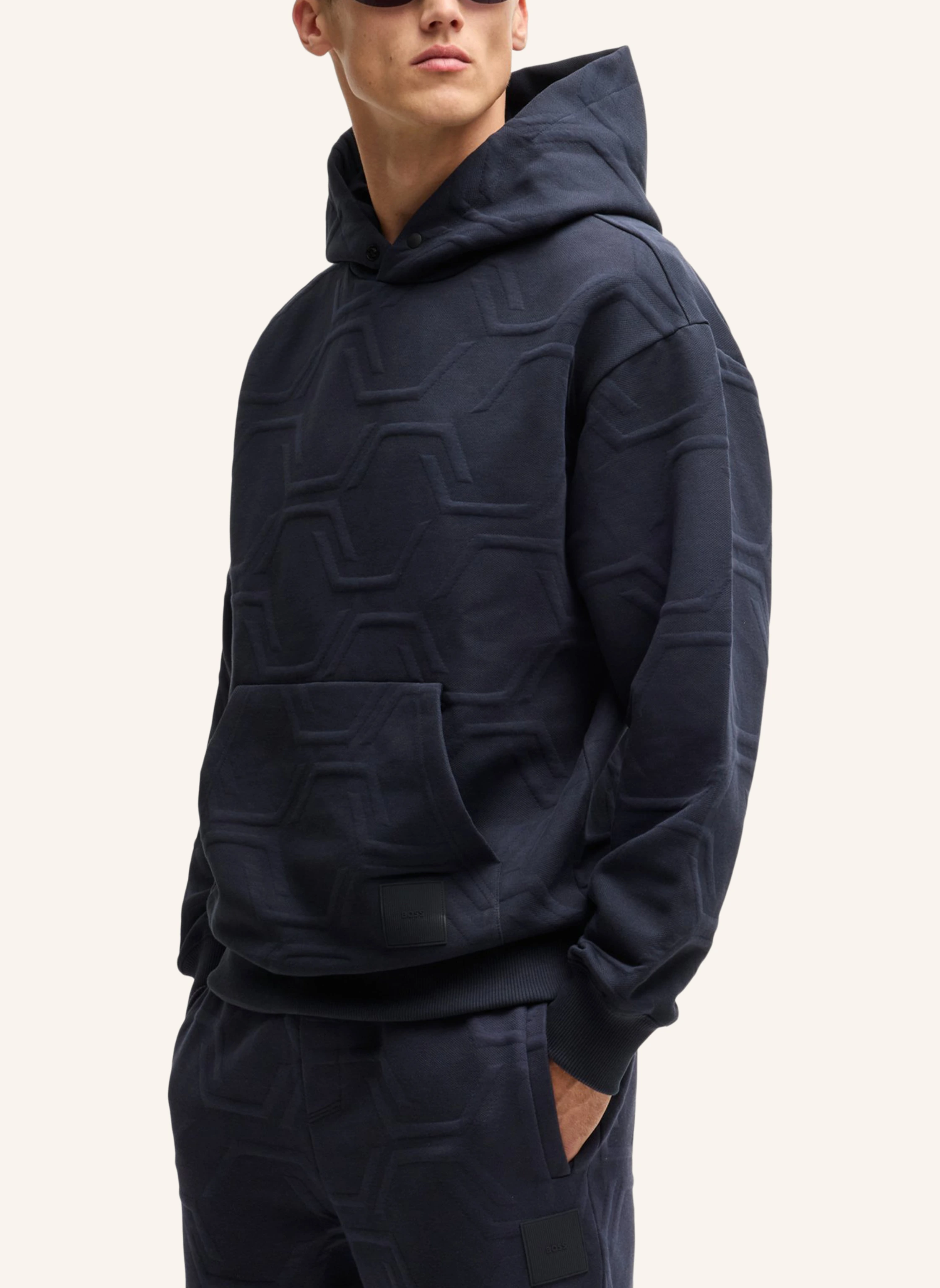 BOSS Sweatshirt SLY HEXAQUILT Relaxed Fit