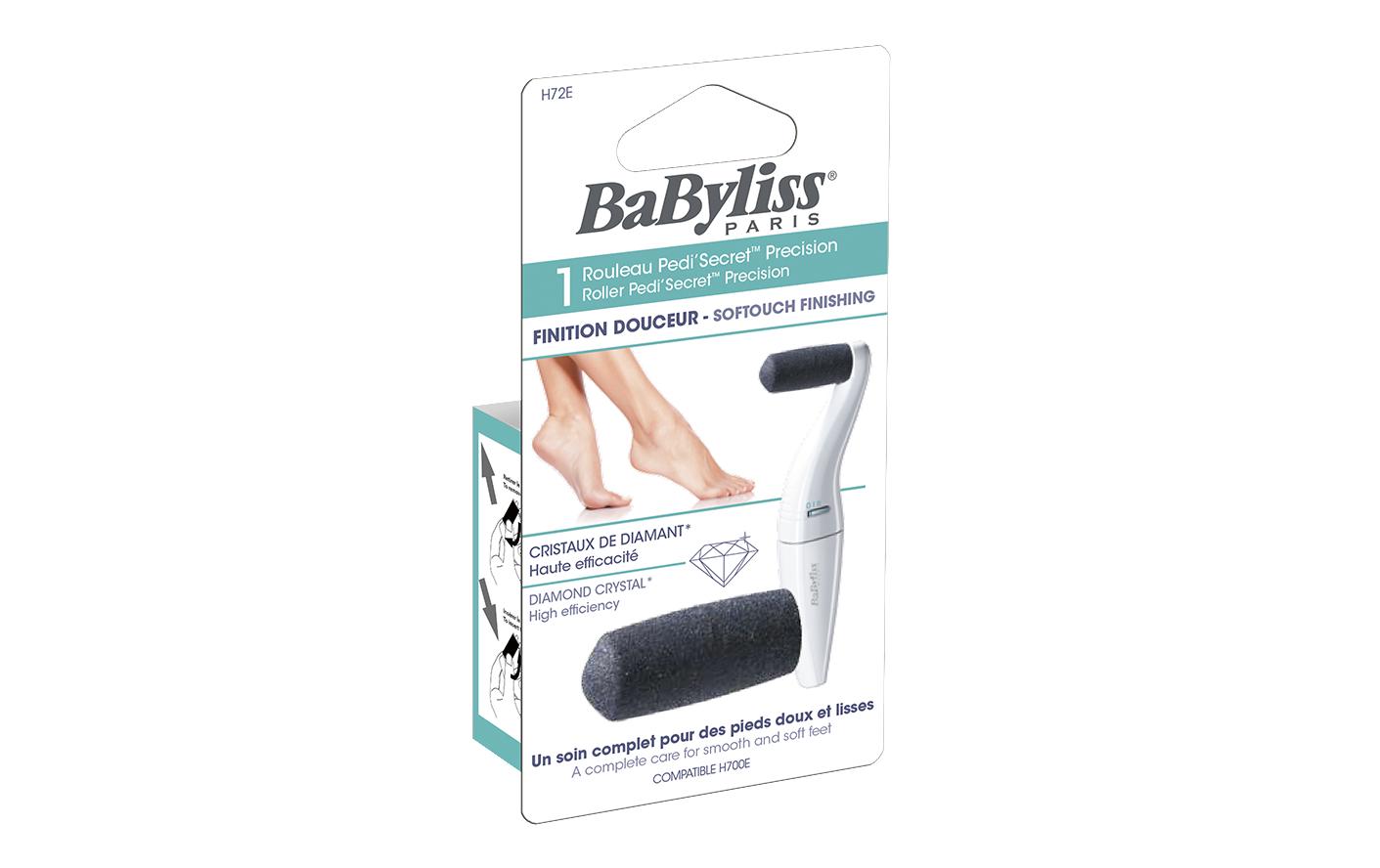 Hornhautentferner-Aufsatz Finish H72EFinish-Ersatzrolle für den Babyliss Pédi'Secret H700