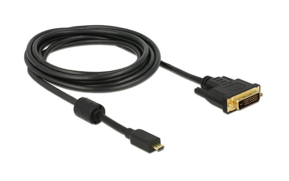 Kabel Micro-HDMI (HDMI-D) - DVI-D, 2 mMicro-HDMI zu DVI-D