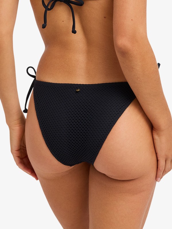 Roxy Island TS Classic Bas de bikini à nouer sur les côtés Noir Femme