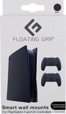 Floating Grip - Smart Wall Mount Til PS5 Og Controller - Sort