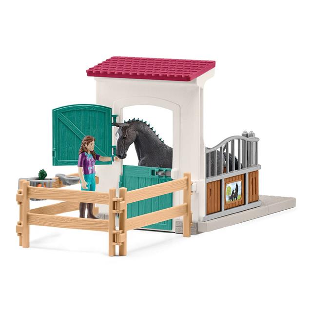 Speelgoedset Schleich Paardenbox Lisa