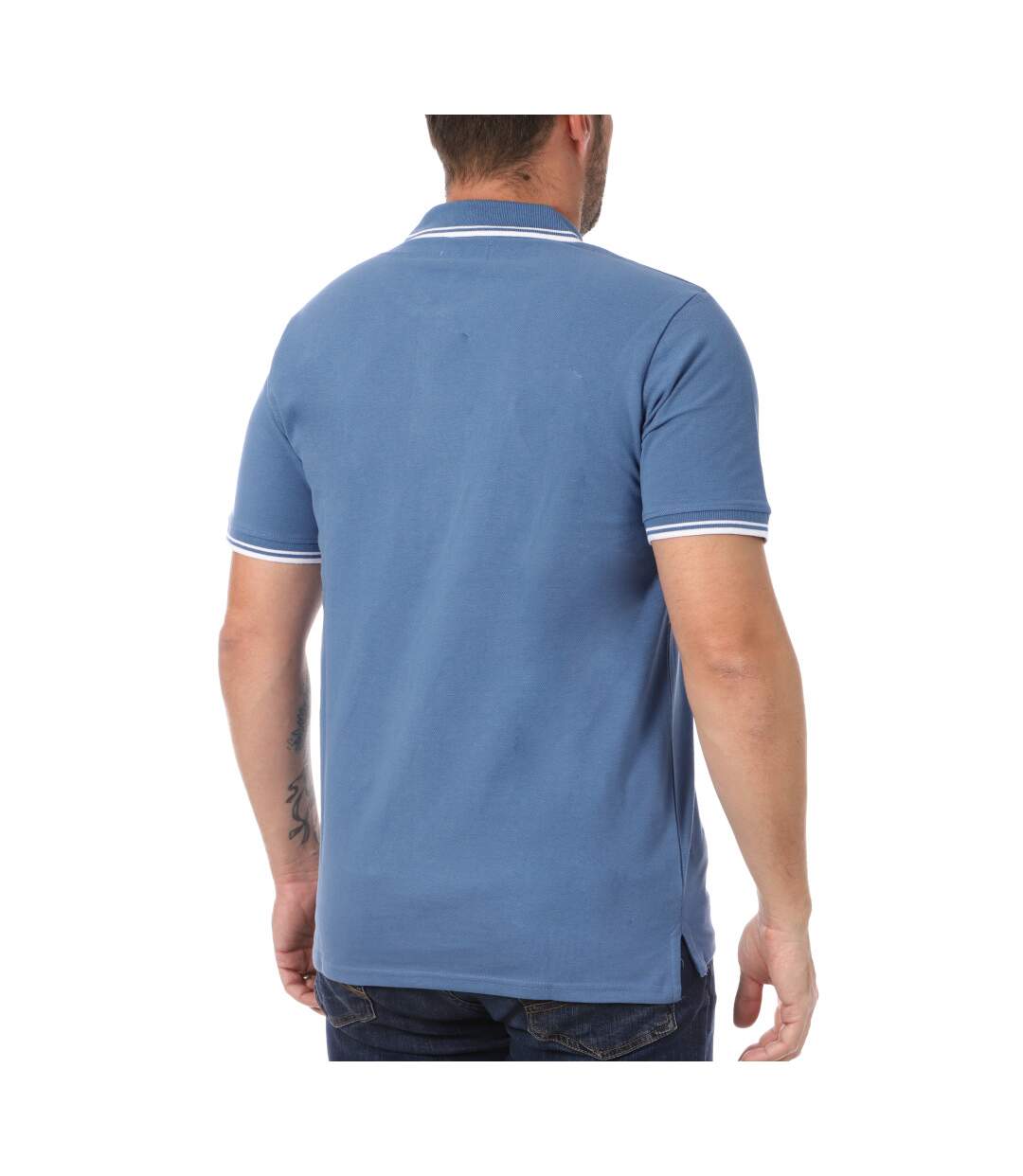 Polo Bleu Homme Lee Cooper Opan