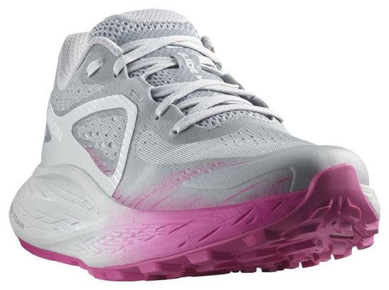 Chaussures de Trail Femme Salomon Glide Max TR Blanc/Rose