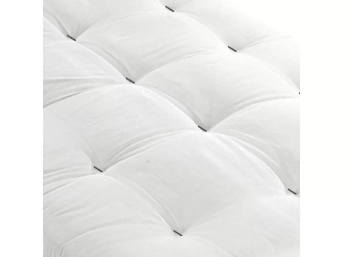 Matelas futon écru en coton 180x200