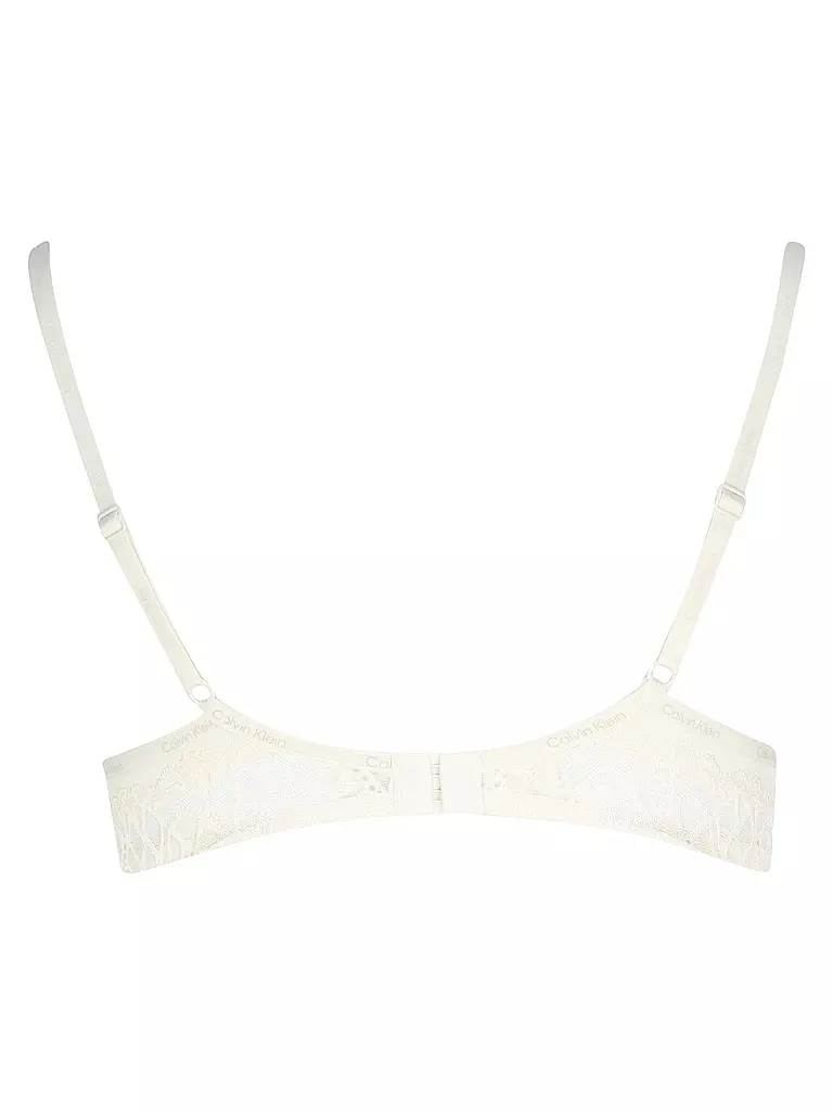 CALVIN KLEIN BH gefüttert  white creme