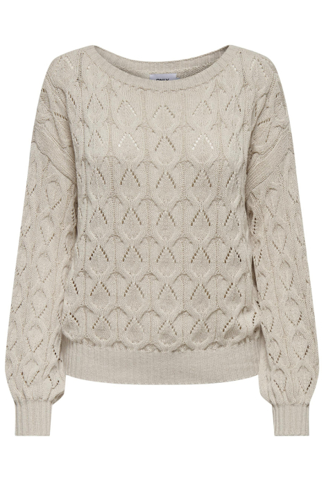 Only beige dames trui