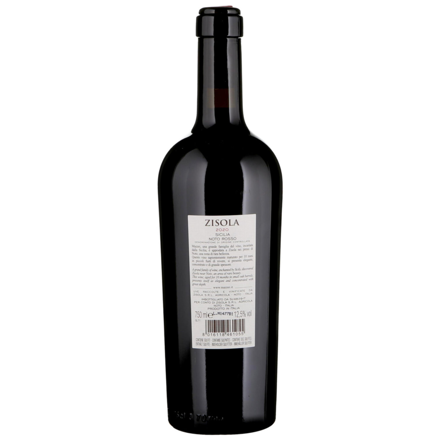 Sicilia DOC Noto Rosso Zisola Mazzei -75cl