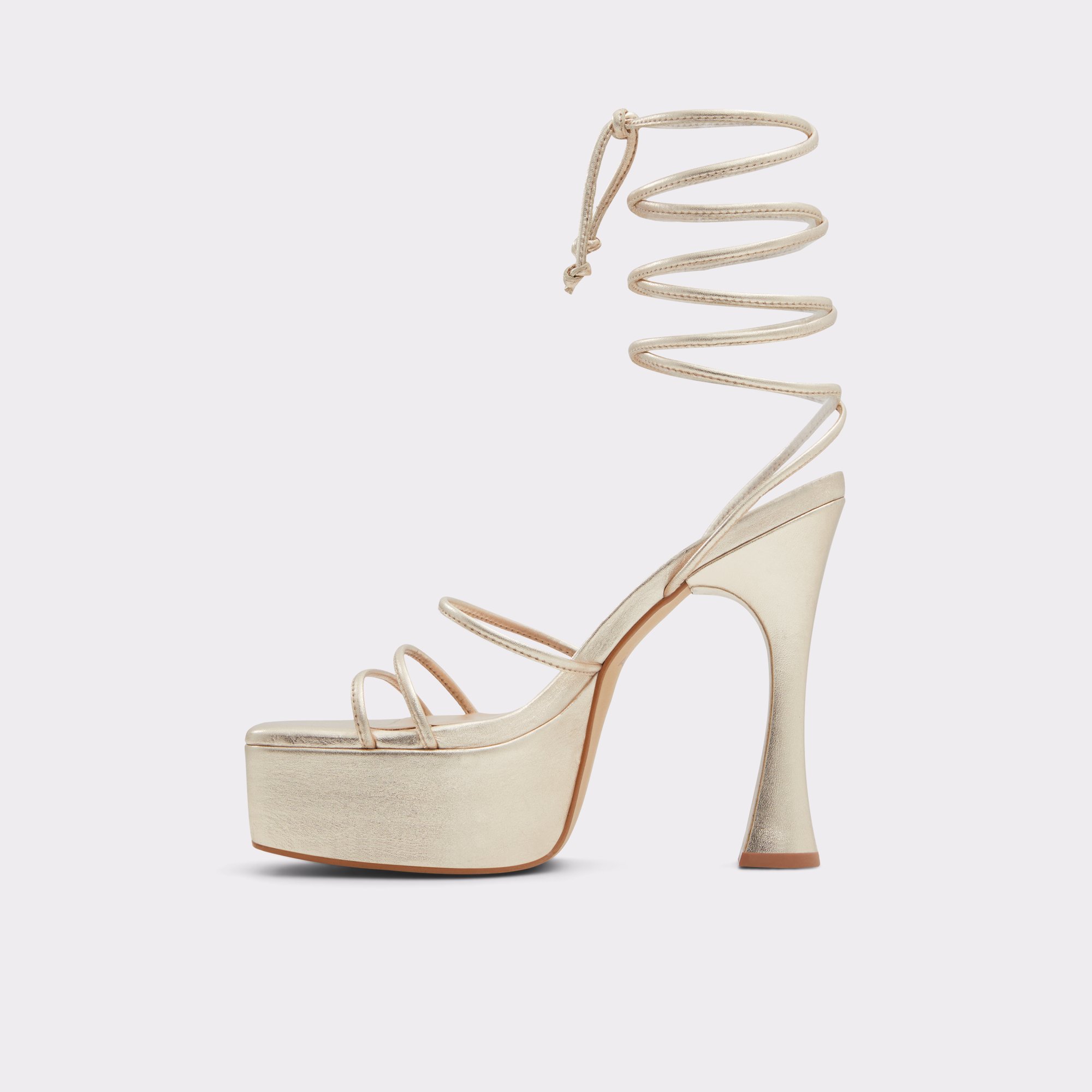 Paya Champagne Women Strappy Sandals