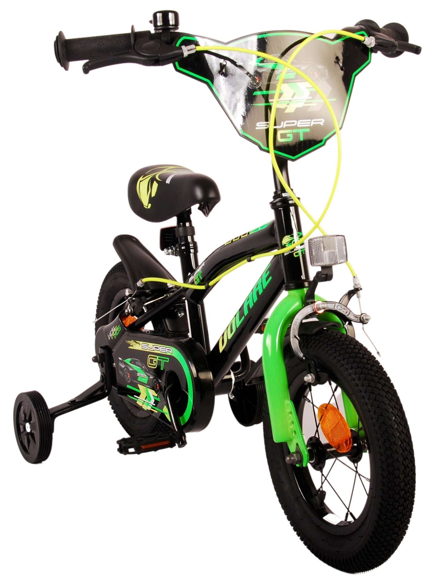 TPFSports Super GT Kinderfahrrad - Jungen - 12 Zoll - Rücktritt + Handbremse - Blau