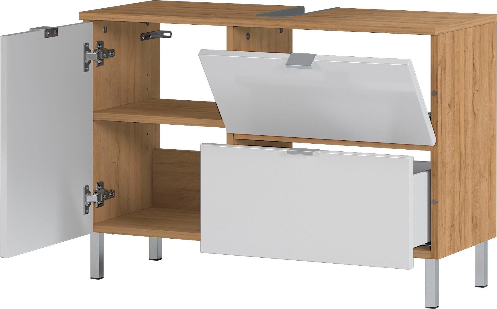 GERMANIA Waschbeckenunterschrank »GW-Mauresa« in 2 Breiten, mit Schublade (+ Klappe), Soft-Close, Made in Germany
