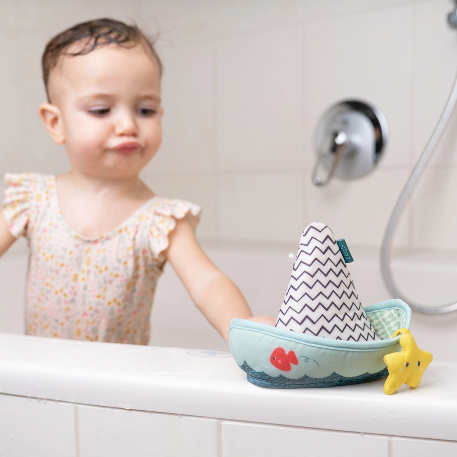 fehn® Badeboot mit Fingerpuppe