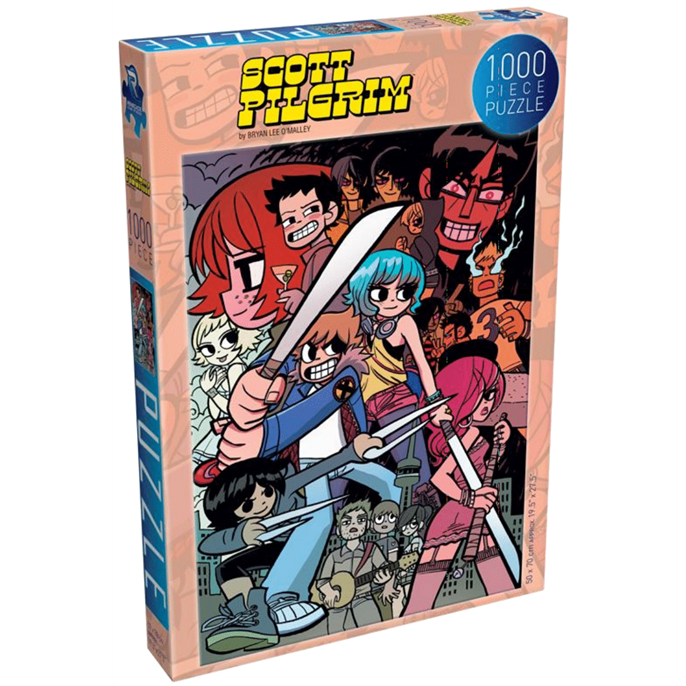 Puzzle : 1000 pièces - Scott Pilgrim : Colorful Collage