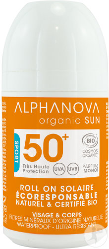 Alphanova Sun Sport Extreme Waterproof IP50+ Roll-On 50g