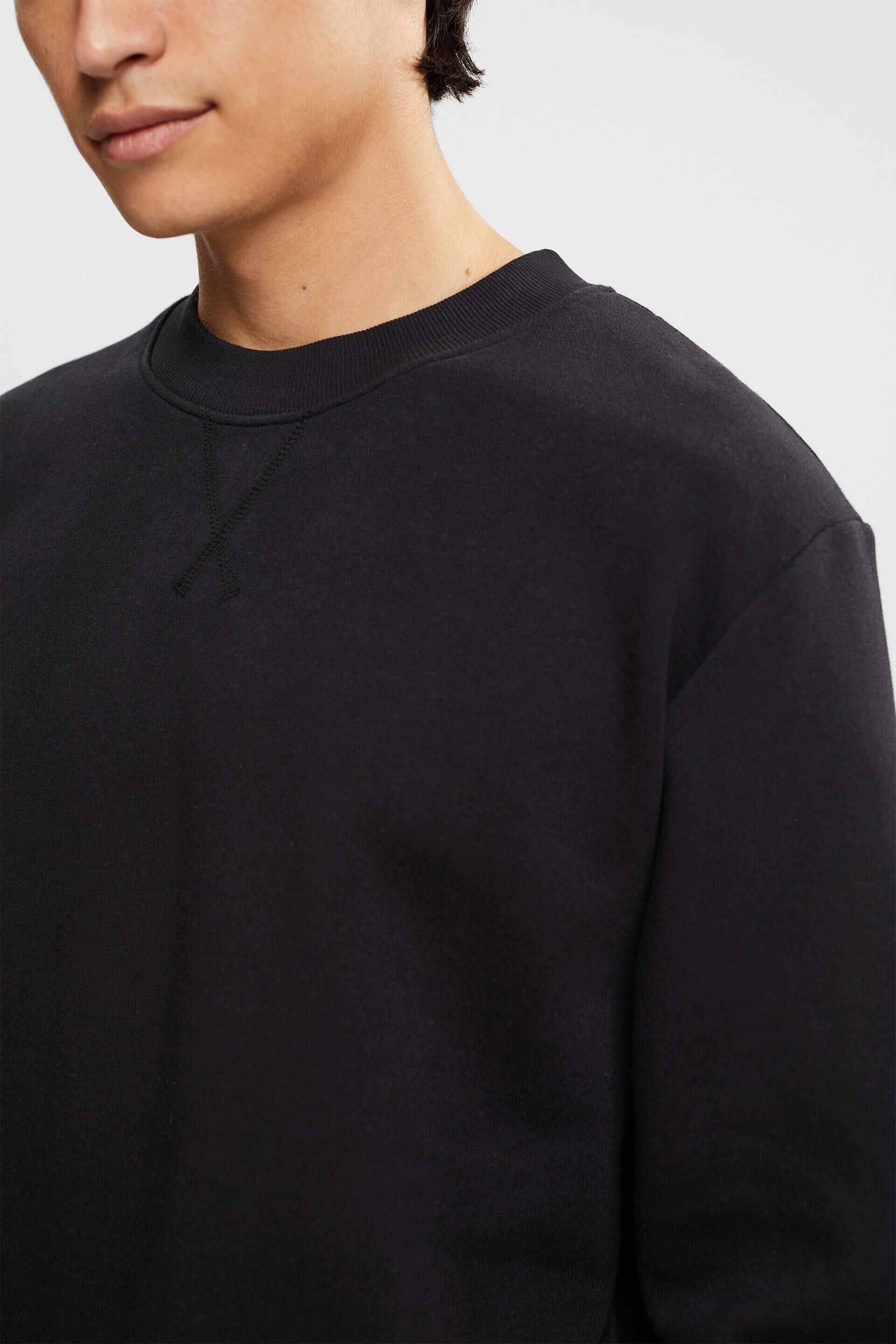 En matière recyclée : le sweat-shirt unicolore