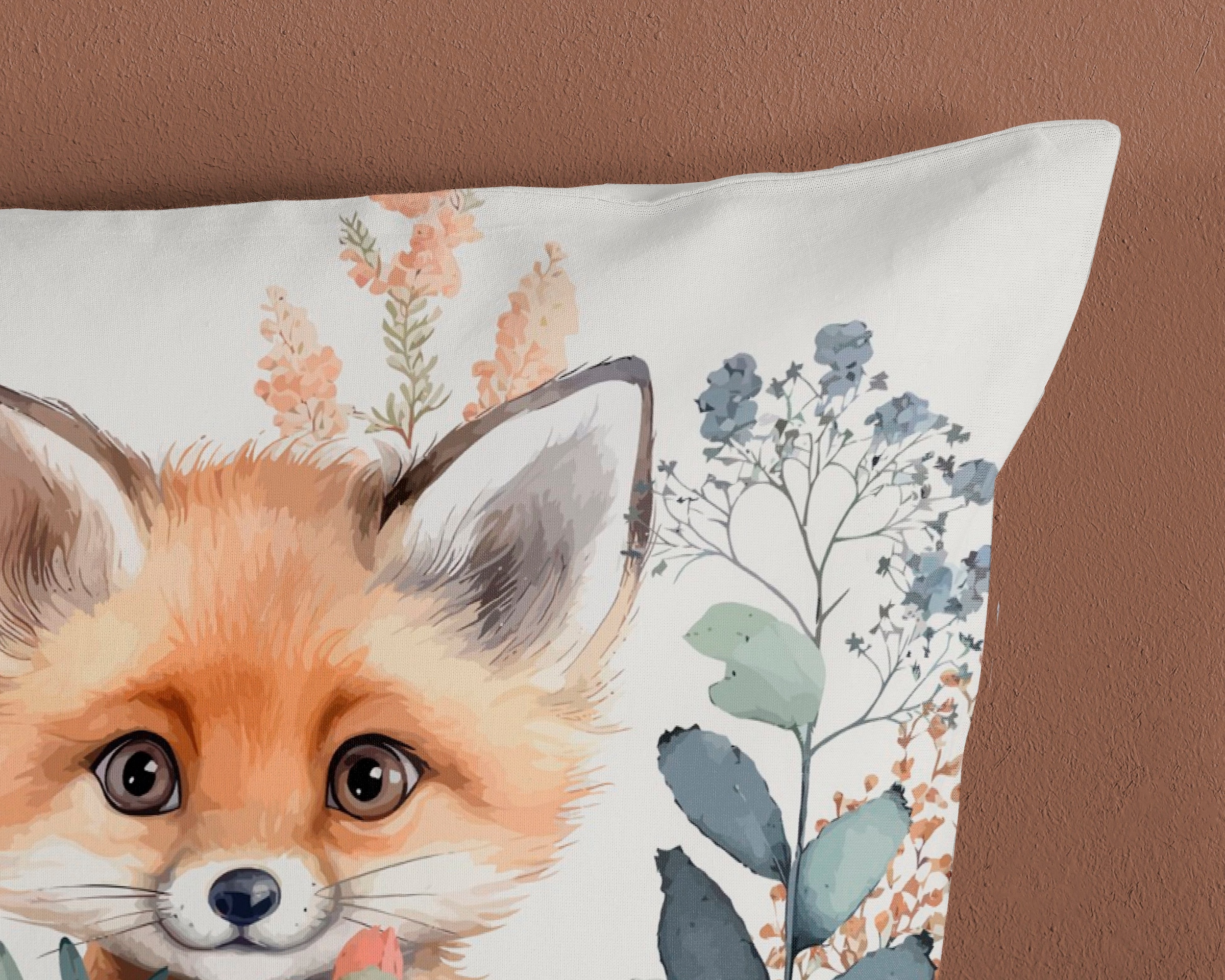 good morning Kinderbettwäsche »Foxx« 2 Stk. tlg. Baumwolle, 135x200, Reissverschluss, Wendeoptik, Kind, Herbst, Fuchs