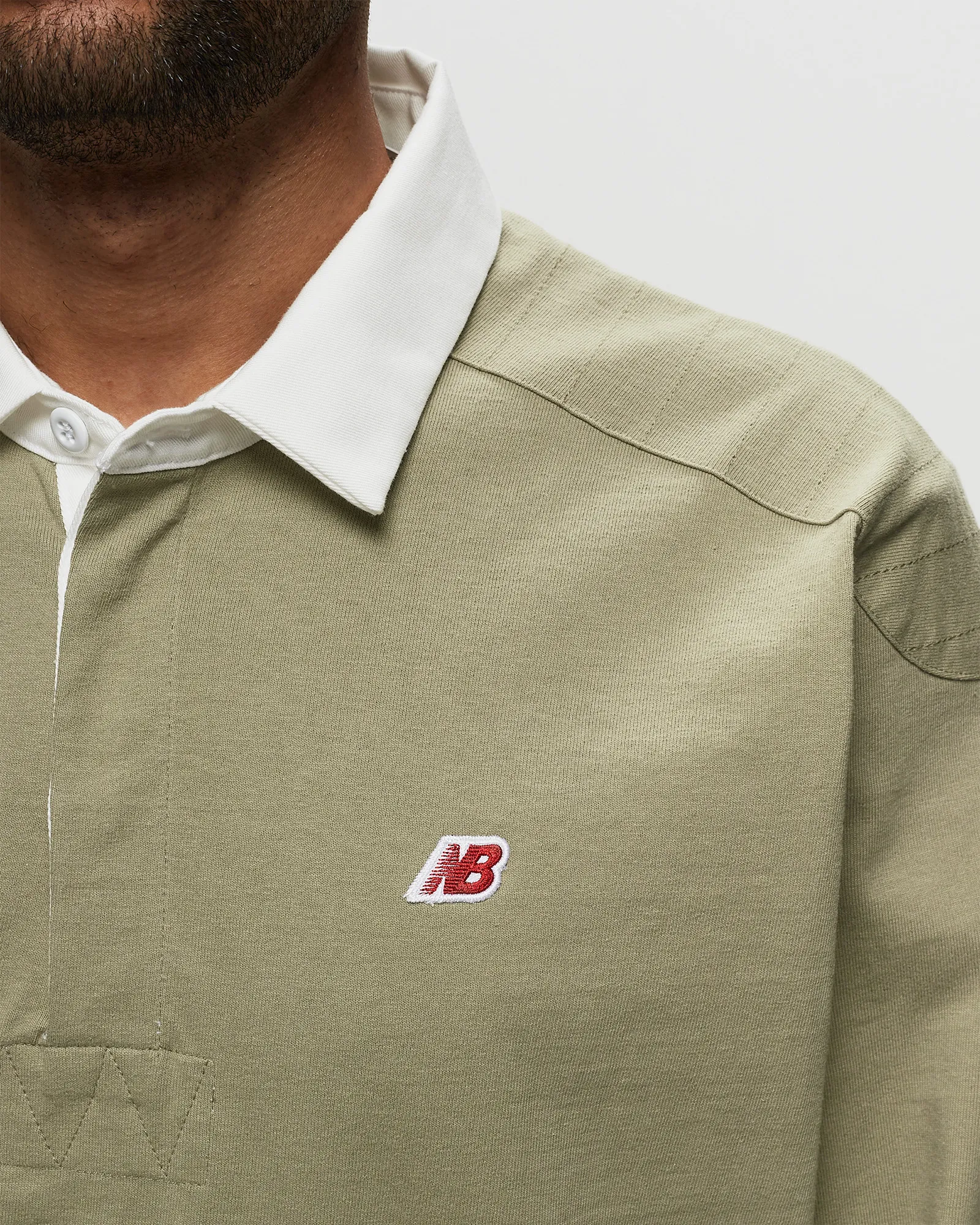 New Balance MADE in USA Long Sleeve Polo