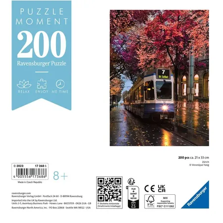 Ravensburger Puzzle - Zürich, 200 Teile