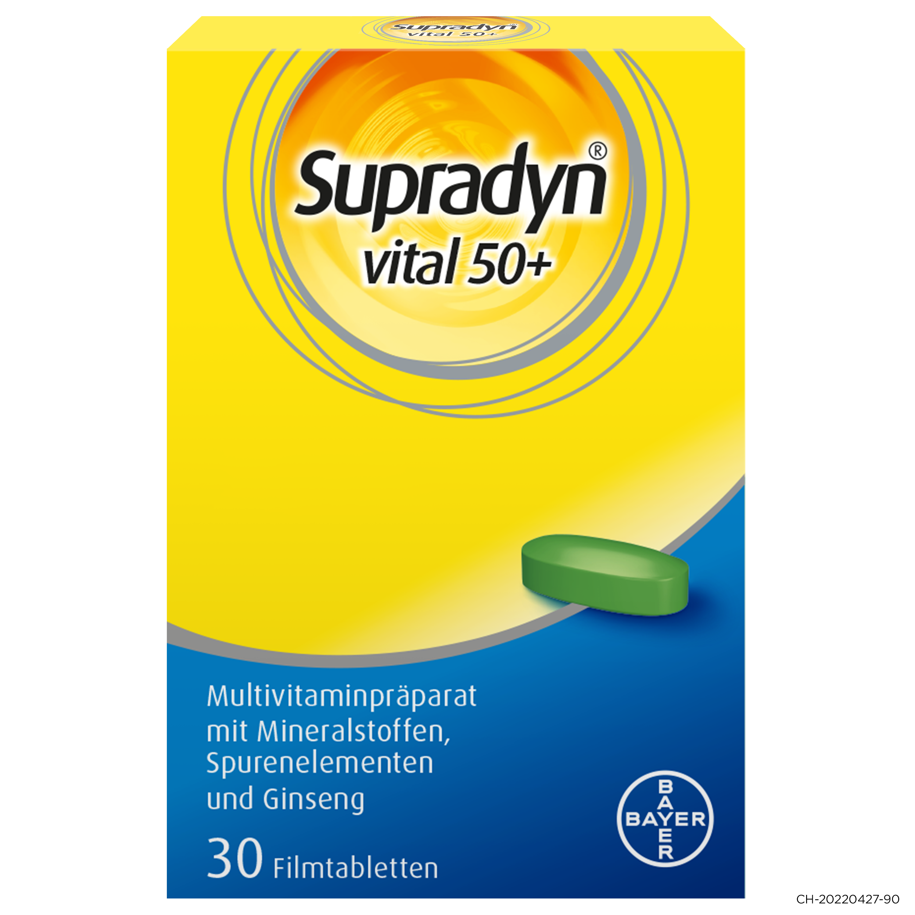 SUPRADYN Vital 50  Filmtabl Ds 30 Stk