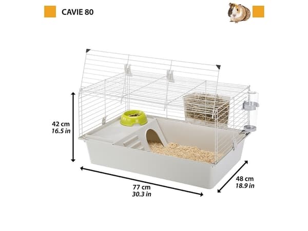 FERPLAST Marsvin 80 - Bur - 77x42 cm