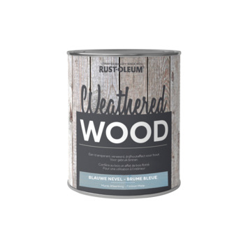Rust-Oleum meubelverf weathered wood blauwe nevel 750 ml