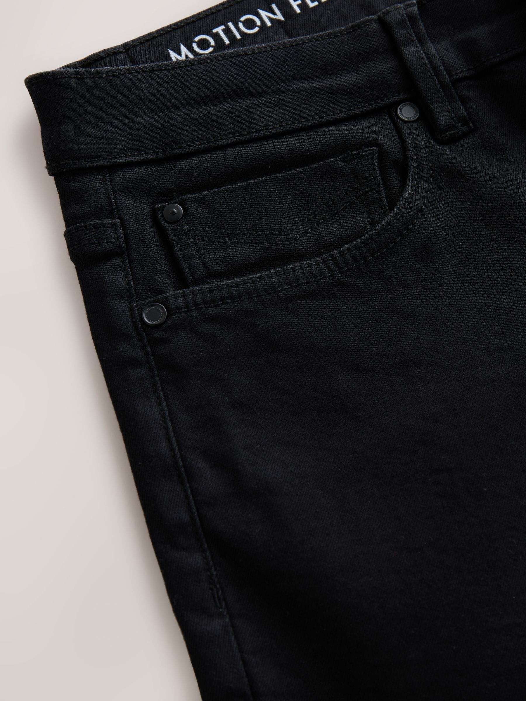 Zwart - Slim Fit - Motionflex jeans