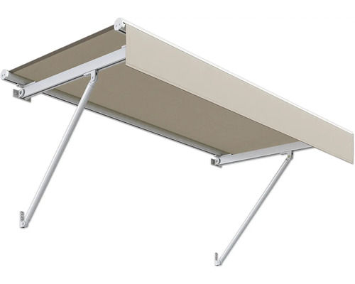 SCALA luifelframe RAL 9010 zuiver wit 120x90 cm stofdesign 0681