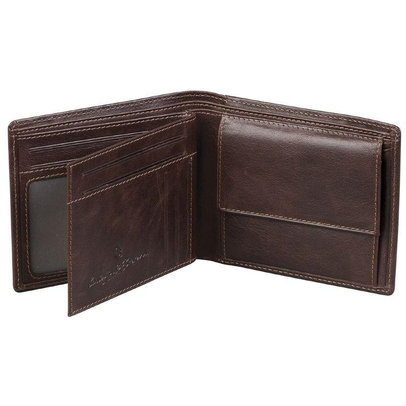 Castelijn & Beerens Gaucho Billfold 11 Creditcards RFID Protected Mocca