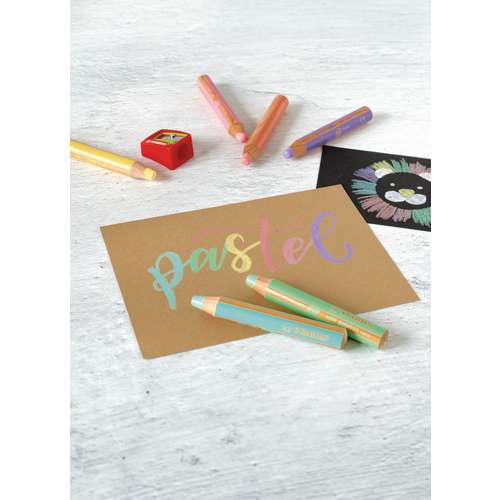 STABILO® woody 3 in 1 Pastell 6er-Set