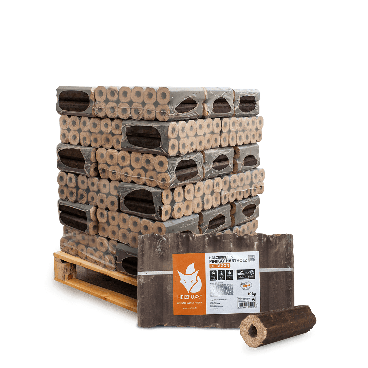 Heizfuxx PiniKay Octagon 10kg x 30 containers 300kg pallet