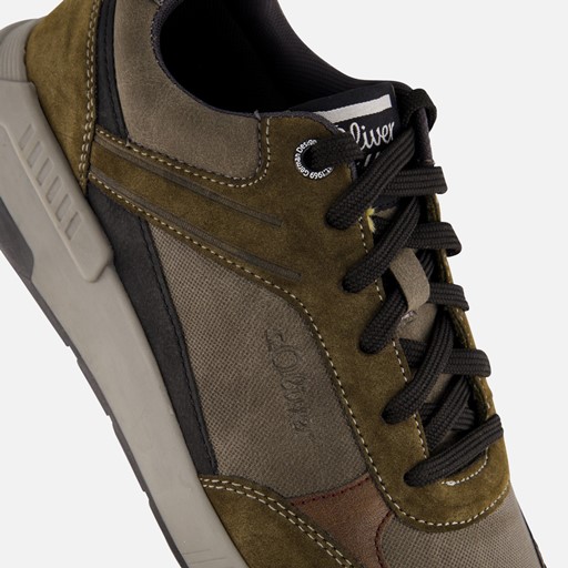 S.Oliver Sneakers groen Vegan
