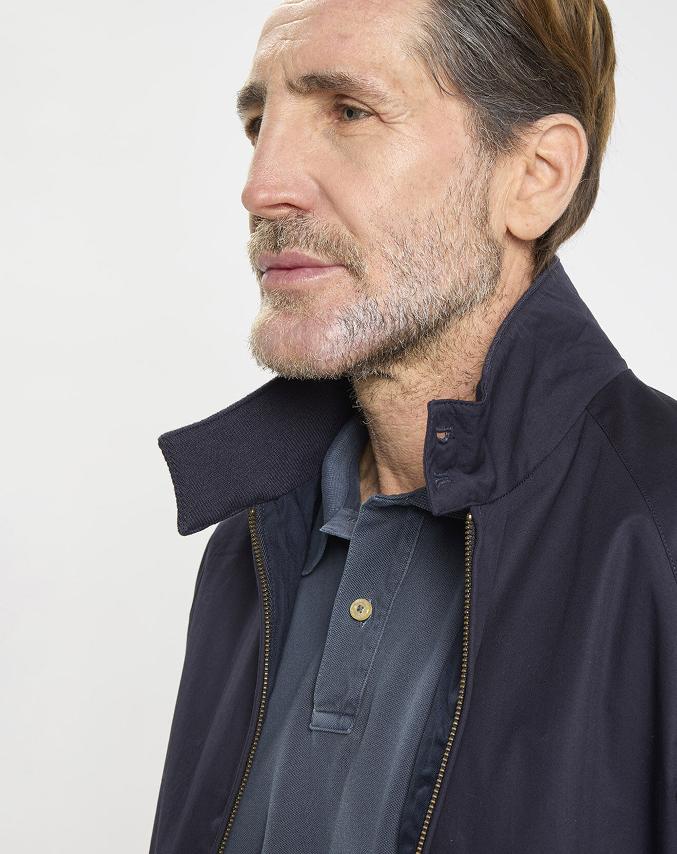 Gant Blouson Harrington bleu marine