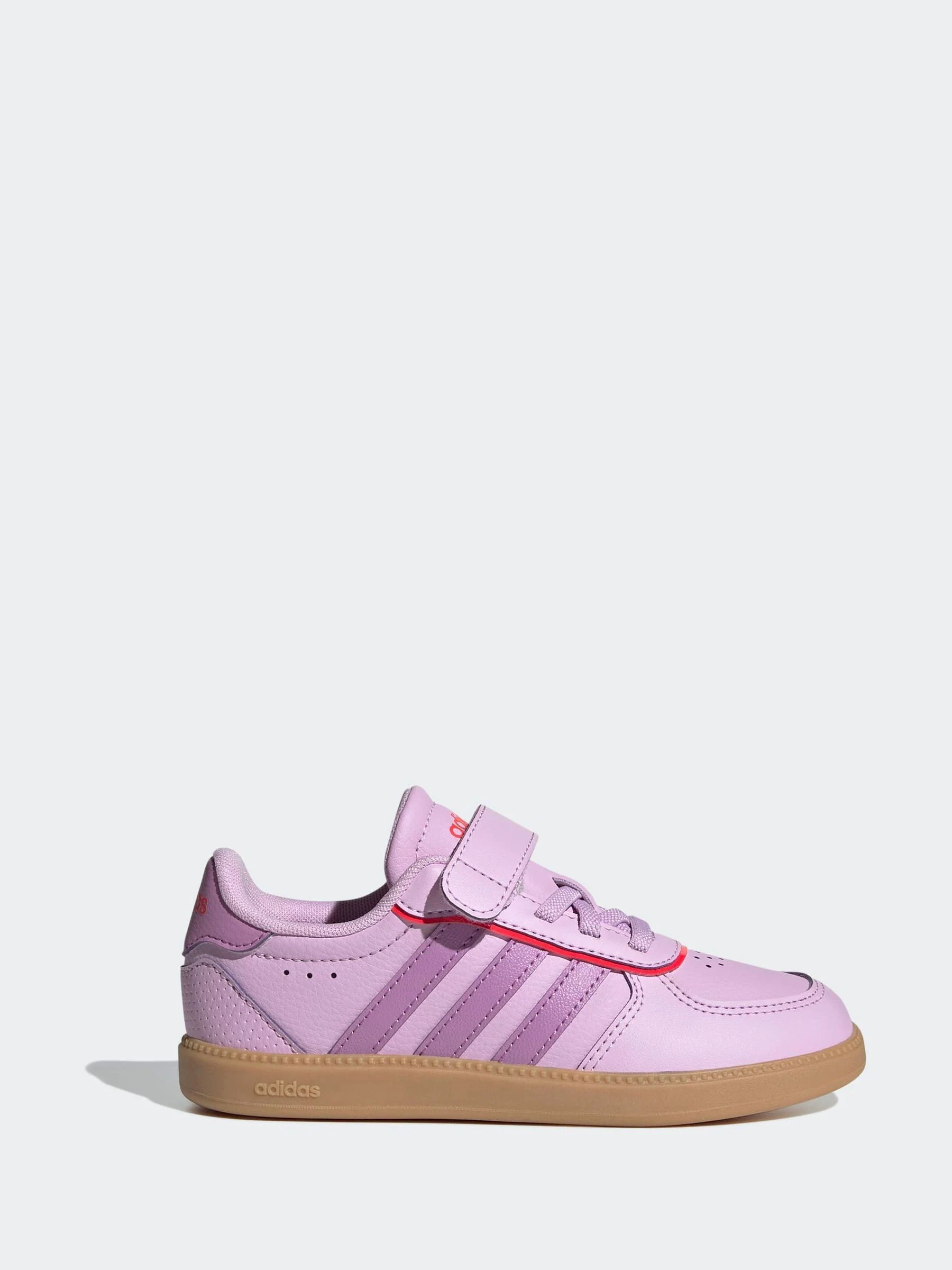 Lila - adidas Breaknet Sleek Elastic Lace Kids Trainers